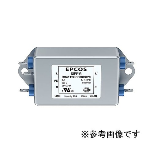 電源ライン用EMCフィルタ B84112