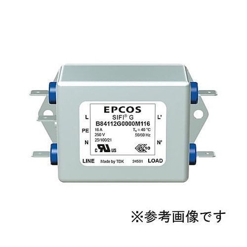 電源ライン用EMCフィルタ B84112