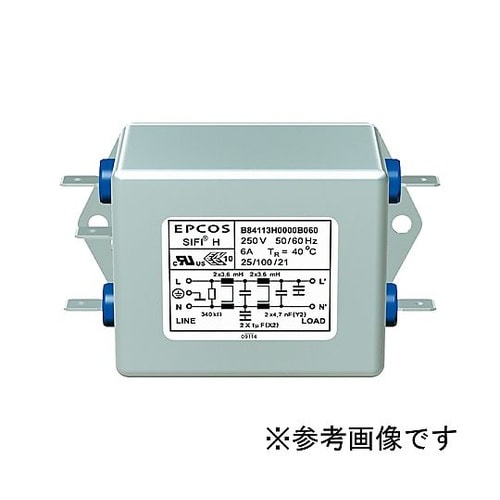 電源ライン用EMCフィルタ B84113