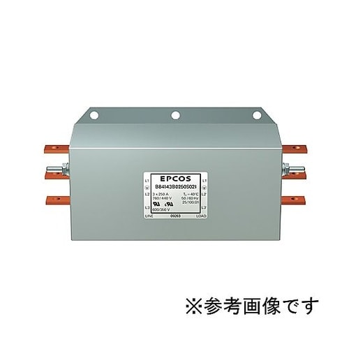 電源ライン用EMCフィルタ B84143