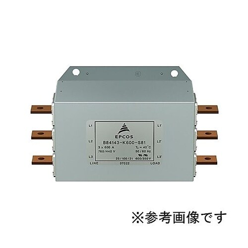 電源ライン用EMCフィルタ B84143