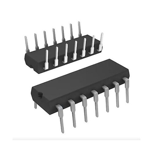 IC GATE NAND 4CH 2−I
