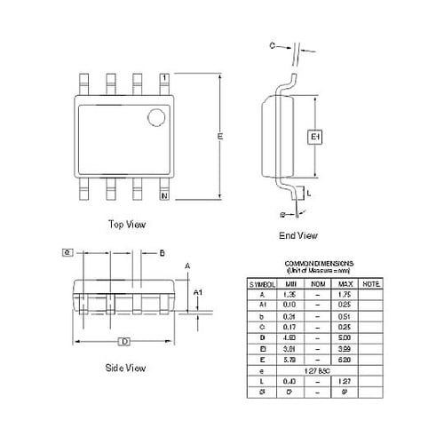 IC EEPROM 2KBIT 400K