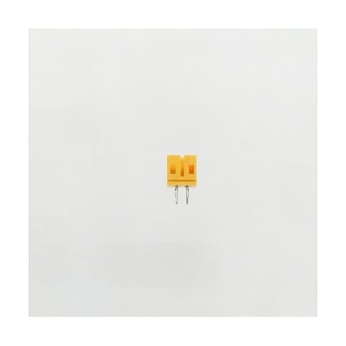 プリント基板用コネクタ(2極 黄) B2