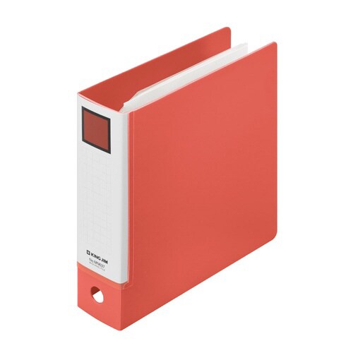 ミニリングファイル3穴バインダアカ×5