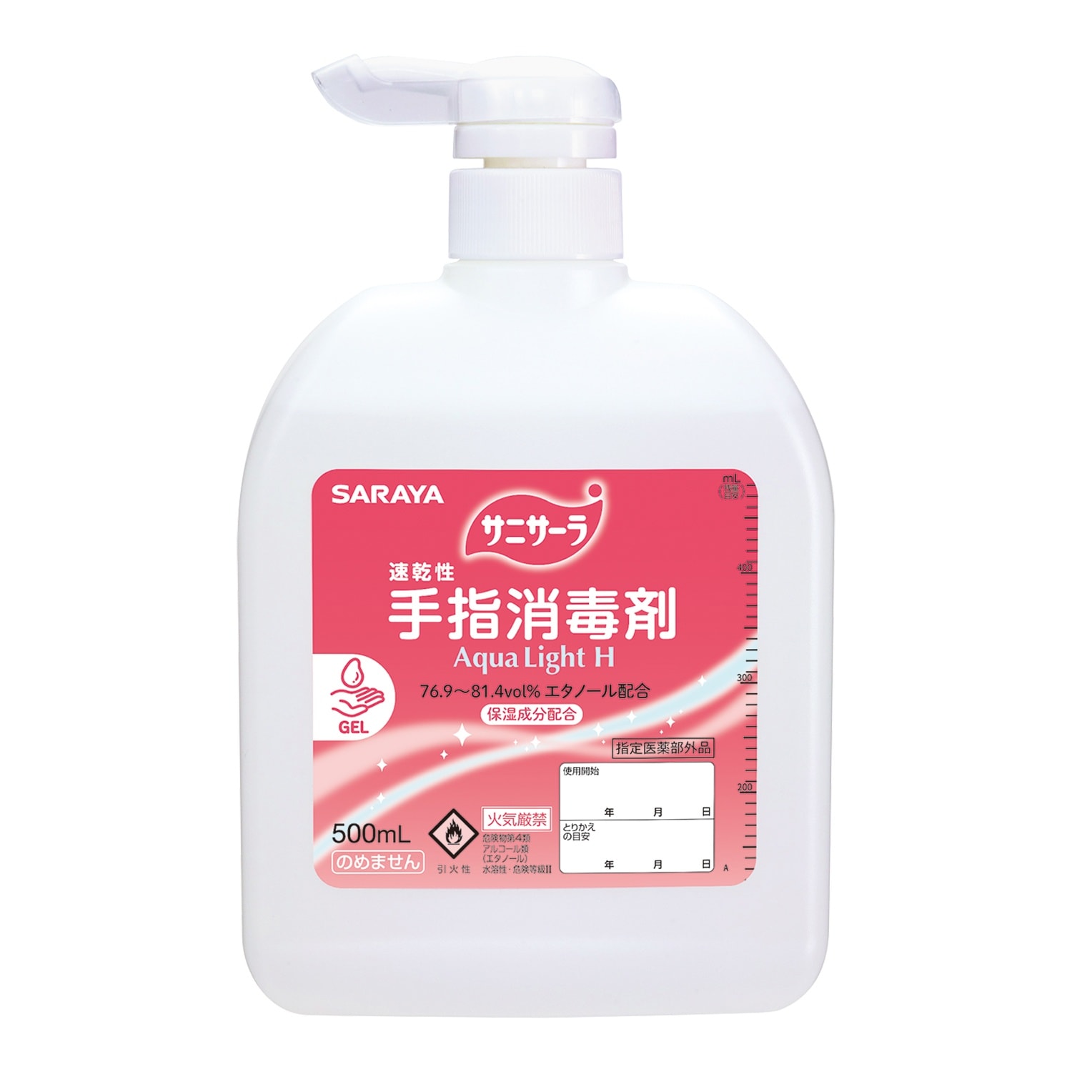 サニサーラAquaLH500mL扁平P付×10