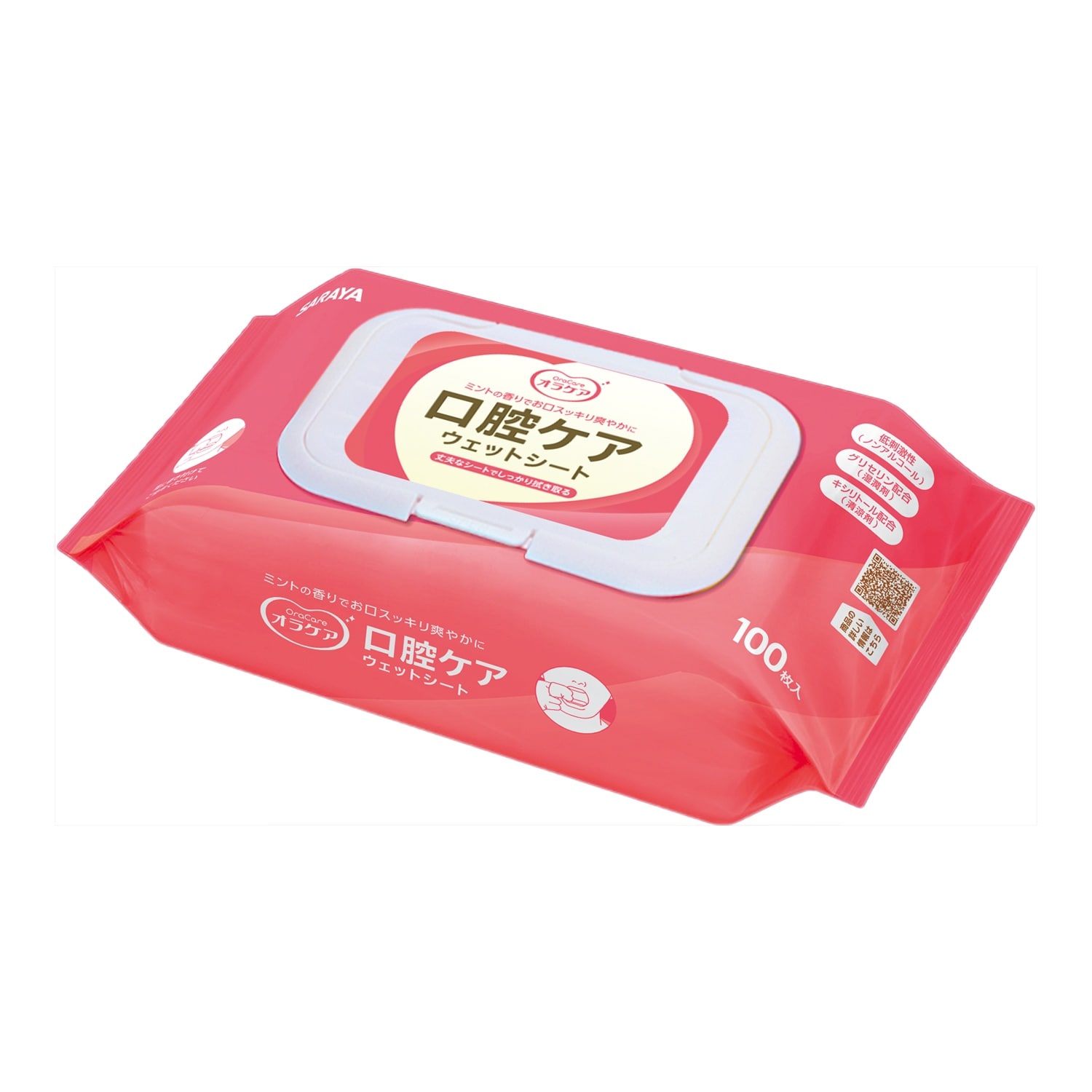 オラケア口腔ケアWシート100枚ピロー型×12