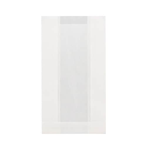 NF窓付耐油ガゼットパック中 白 100枚入×10