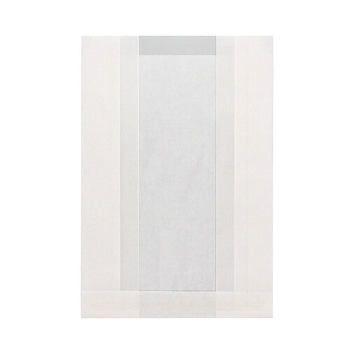 NF窓付耐油ガゼットパック大 白 100枚入×10