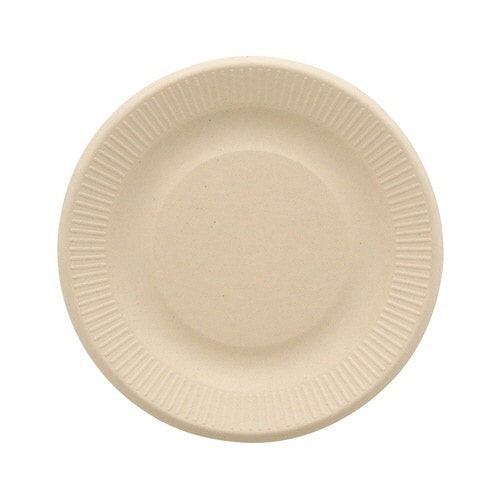 バガスプレート クラフト 18cm 50枚入×24