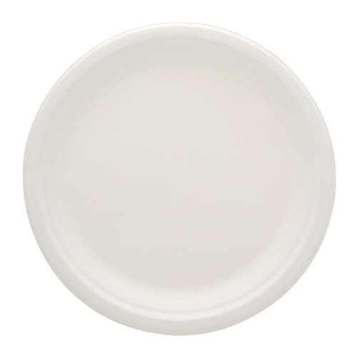 バガス深皿プレート 白 26cm 50枚入×12