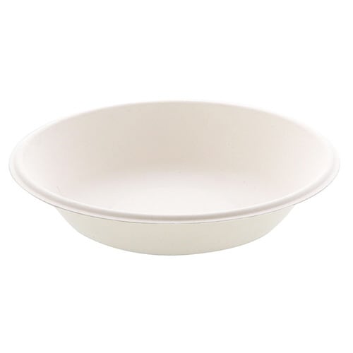 バガスボウル ホワイト 600ml 50枚入×16