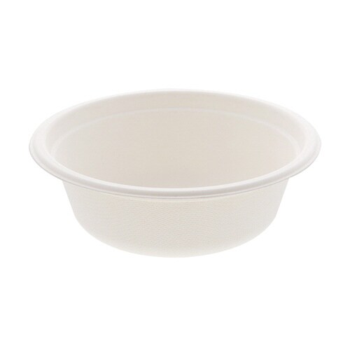 バガスどんぶり ホワイト600ml 50枚入×16