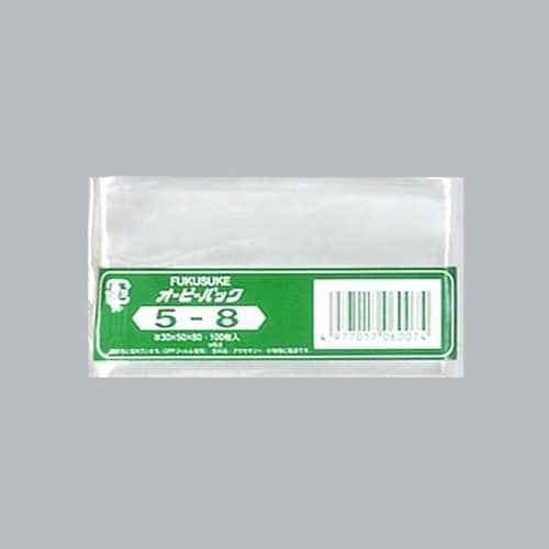 オーピーパック テープなし 5−8 100枚×10