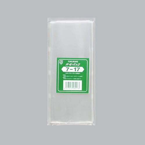 オーピーパック テープなし 7−17 100枚×1
