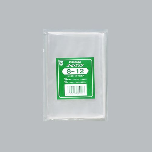 オーピーパック テープなし 8−12 100枚×1