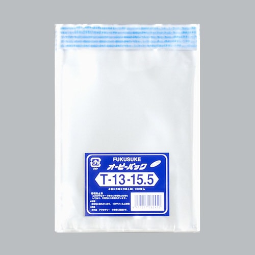 オーピーパック テープ付 T−13−15.5 10