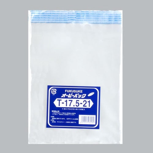 オーピーパック テープ付 T−17.5−21 10