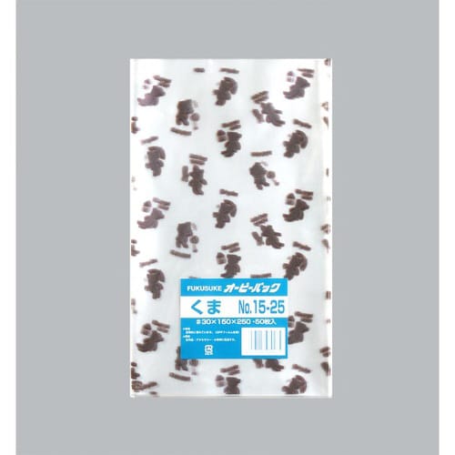 オーピーパック くま No.15−25 50枚×