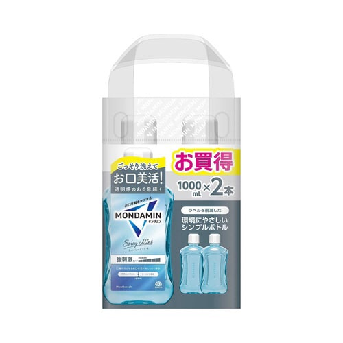 モンダミン Sミント 1000ML×2P×4