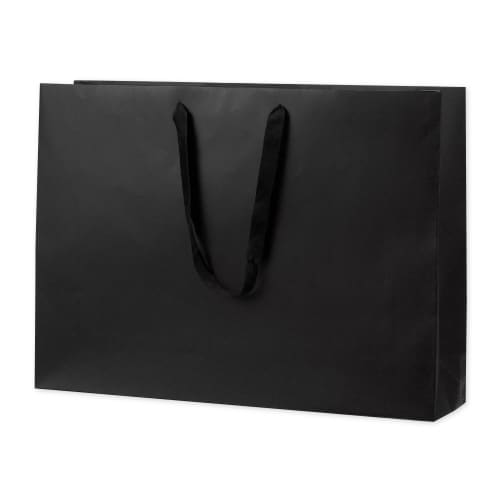 手提げ袋 マットブラック 550×130×400