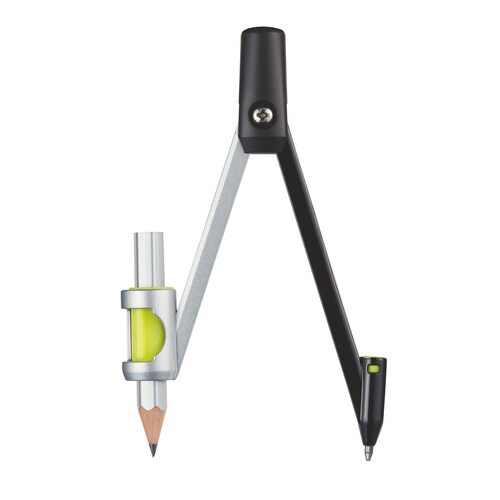 はじめてのコンパス(ブラック)×5