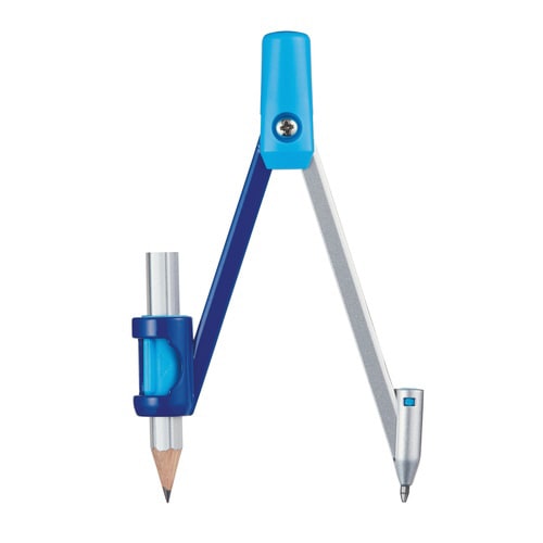 はじめてのコンパス(ブルー)×5