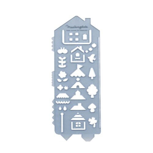 マステンプレート・ハウス×5