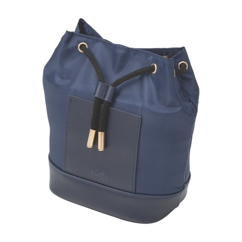 バケットストリングポーチ(ラピスネイビー)×2