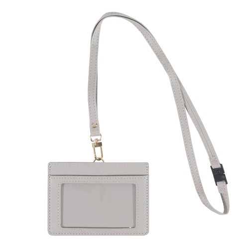 ID&コインホルダー(ペールグレージュ)×2