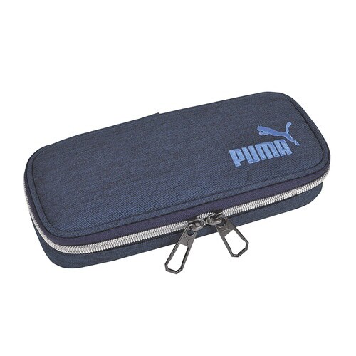 ヘザーボックスペンケース(ネイビー)×3