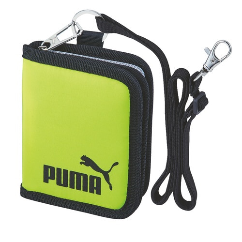 2つ折りウォレット(蛍光イエロー)×2