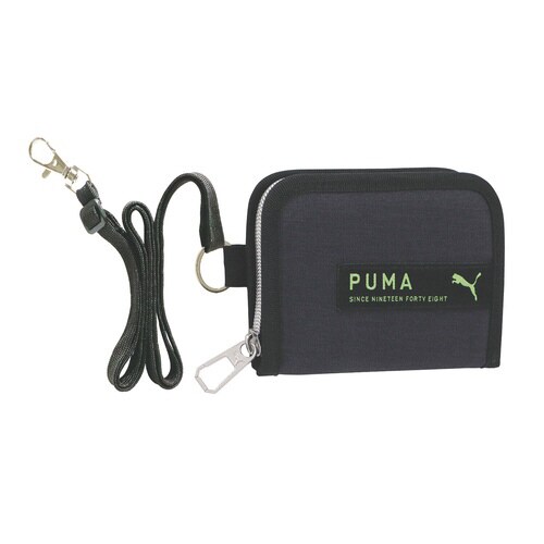 ラウンドファスナーウォレット(ブラック)×2