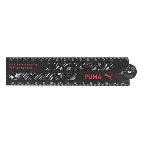 折りたたみ30cm定規(ブラック)×10