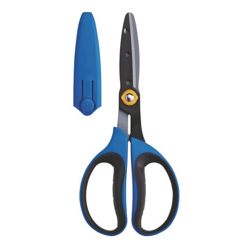 学童工作はさみ (ブルー)×5