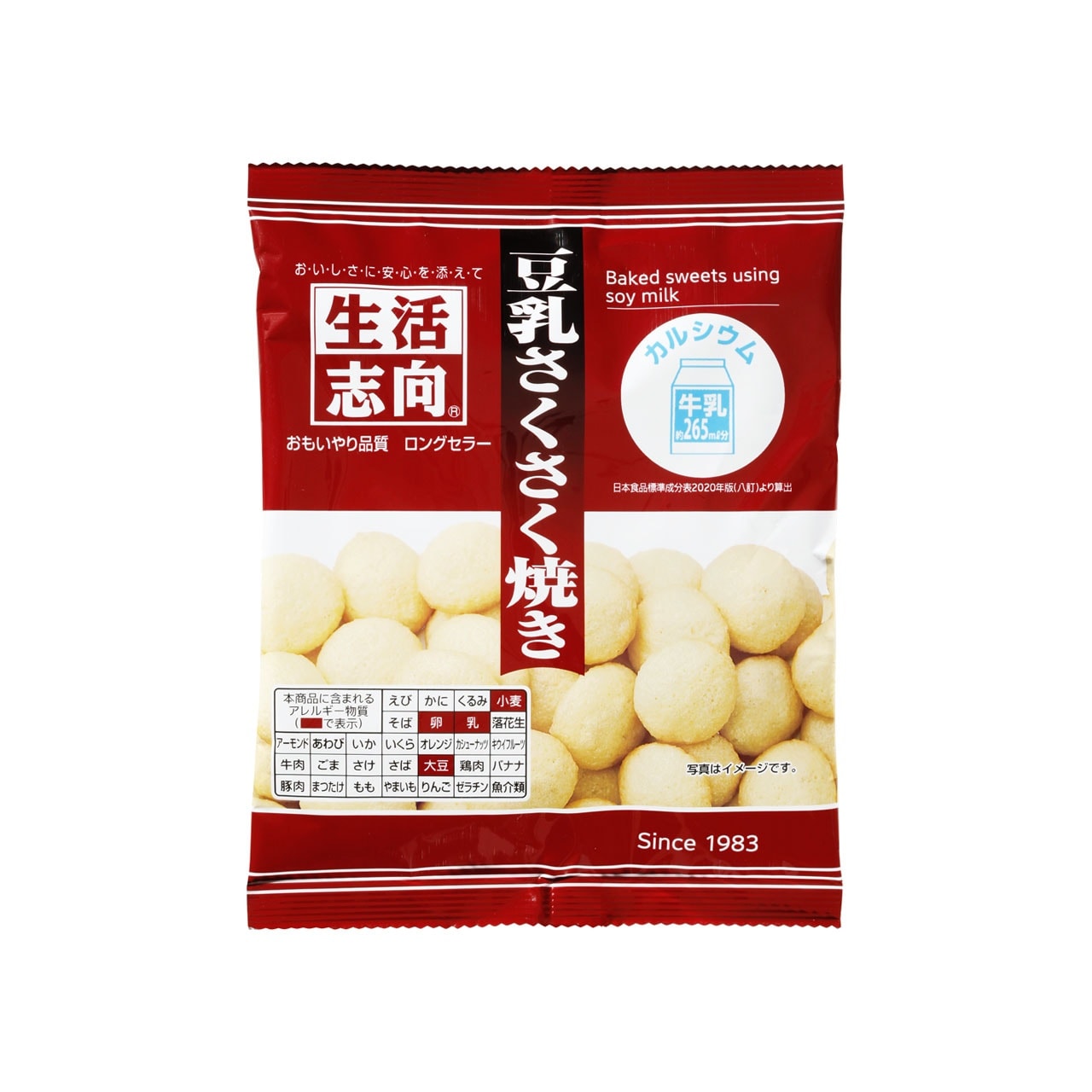 生活志向 豆乳さくさく焼き50g 16個