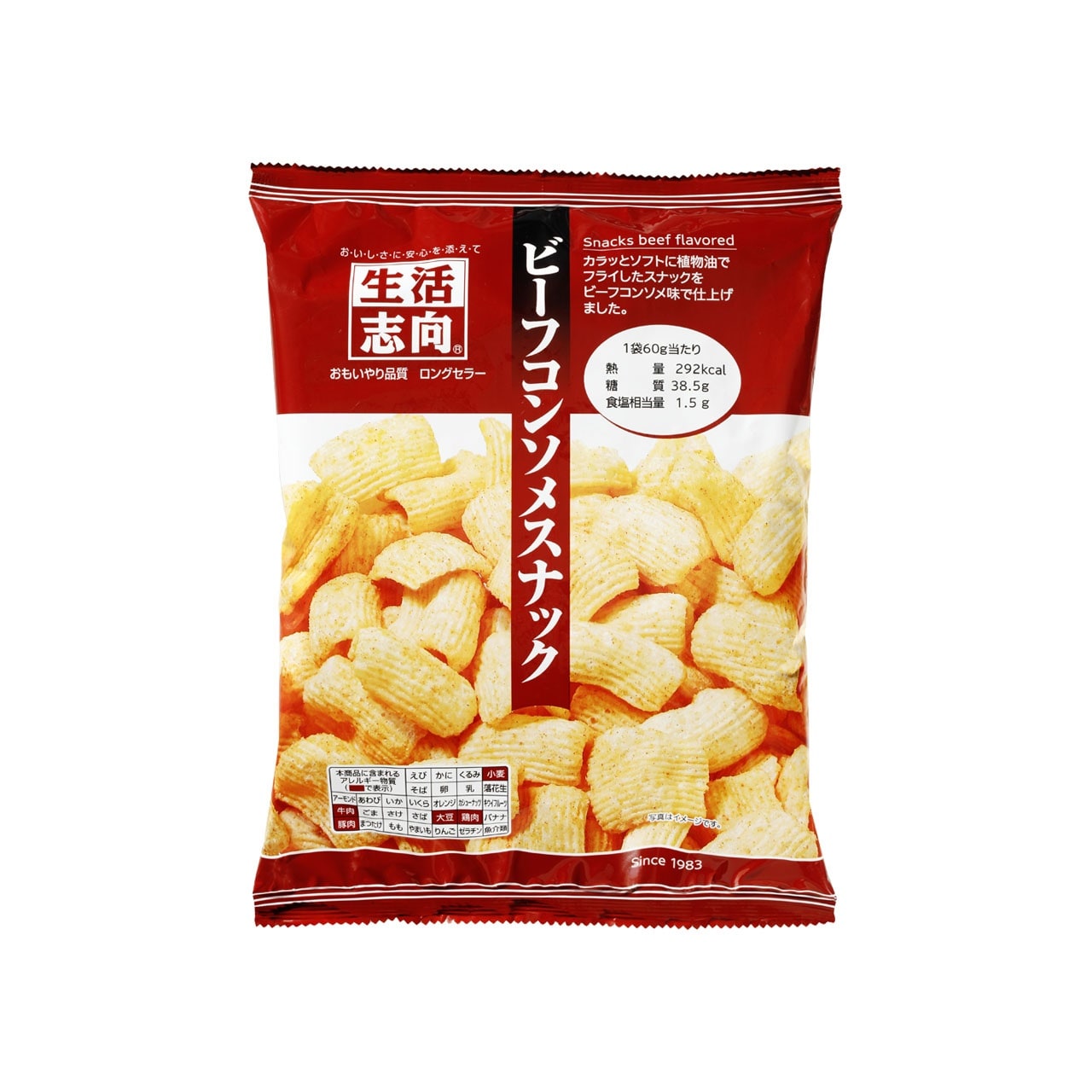 生活志向 ビーフコンソメスナック60g 16個