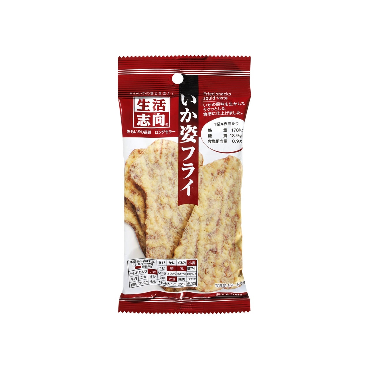 生活志向 いか姿フライ4枚 10個