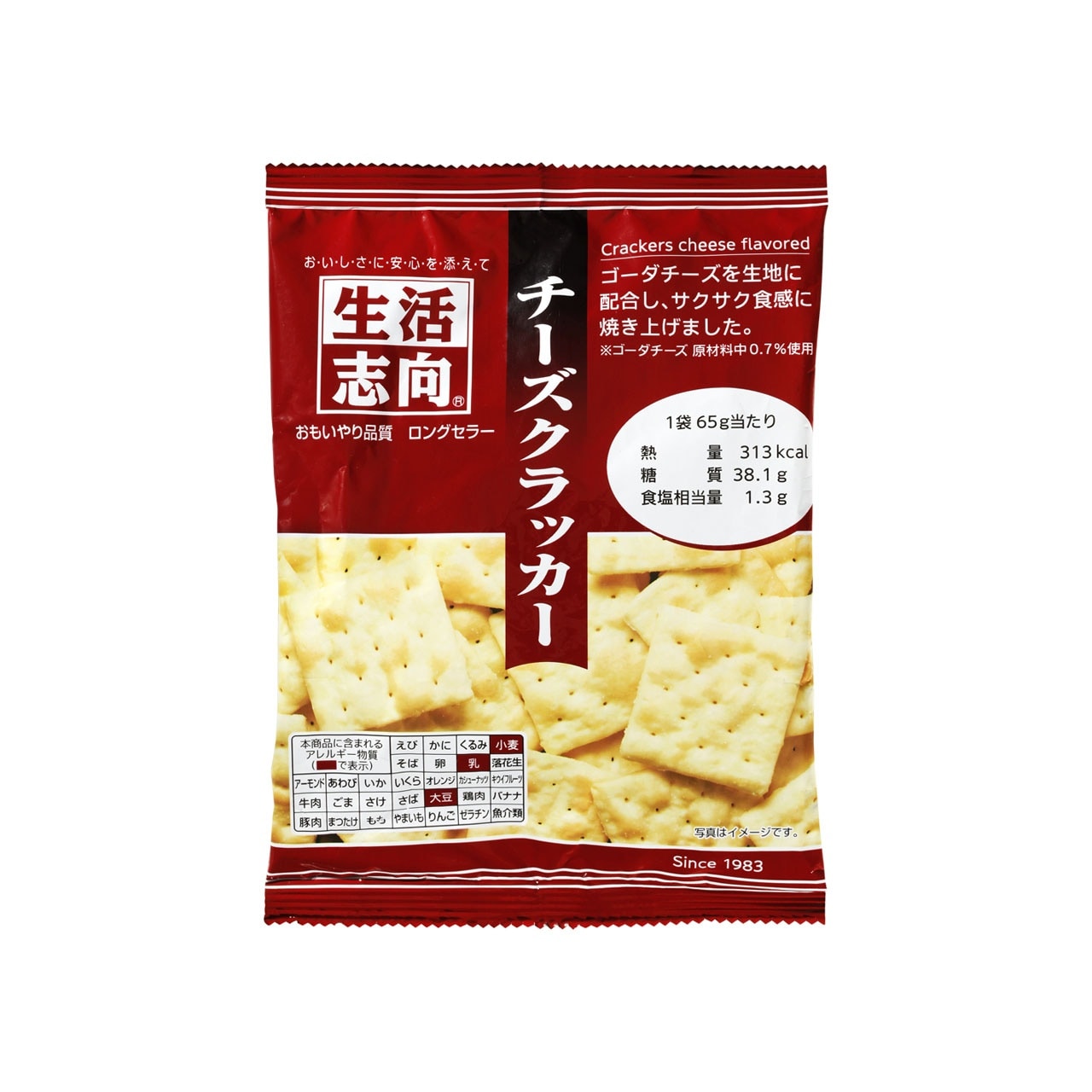 生活志向 チーズクラッカー65g 16個