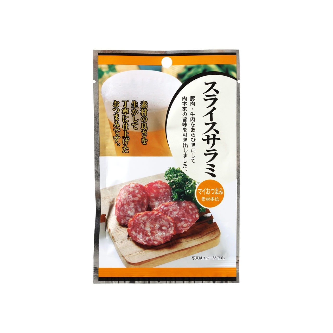 マイおつまみ スライスサラミ16g 12個