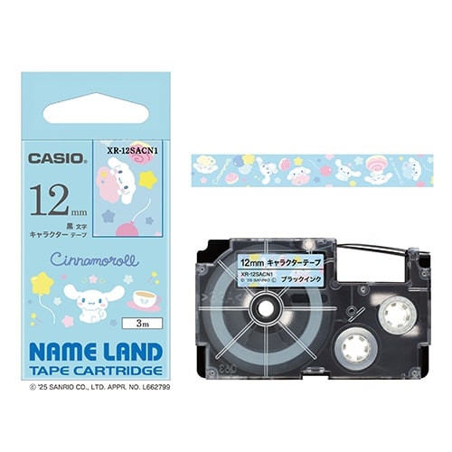 ネームランド キャラクターテープ シナモロール