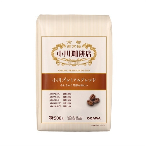 小川珈琲店 小川プレミアムブレンド粉 500g×3
