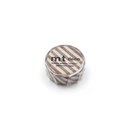 mt1Pストライプ・ブラウン×25