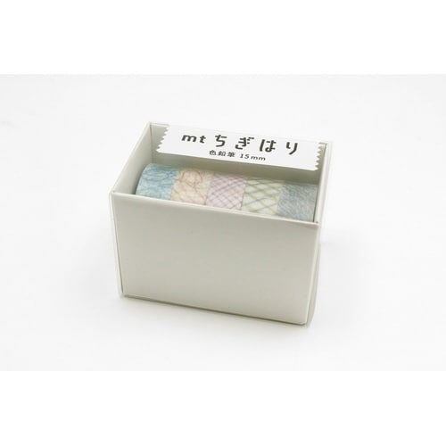 mtちぎはり色鉛筆せット×5