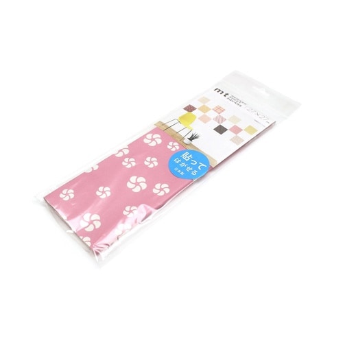 リメイクシートスクエアねじり梅・紅梅色×20