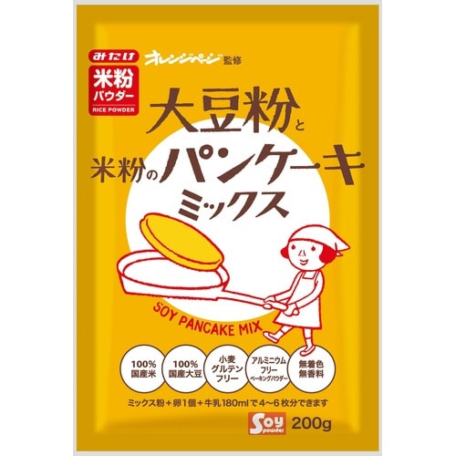 大豆粉米粉のパンケーキMIX200g×12