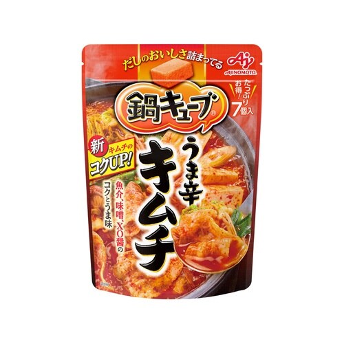 鍋キューブ うま辛キムチ7個59g×24