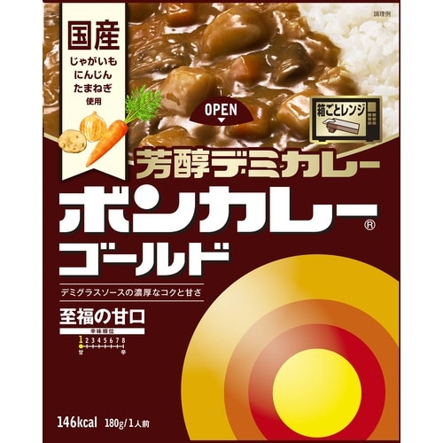 ボンカレーゴールド 芳醇デミカレー180g×30