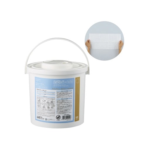 雑巾のように使える超大判ウェットシートウイルス除去