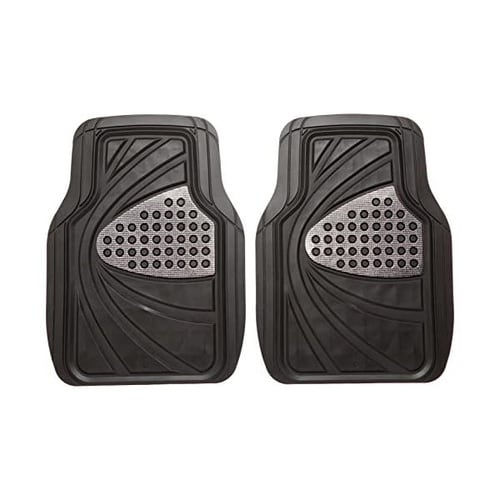 カーマット デザインラバーマット 軽/普通車 前席